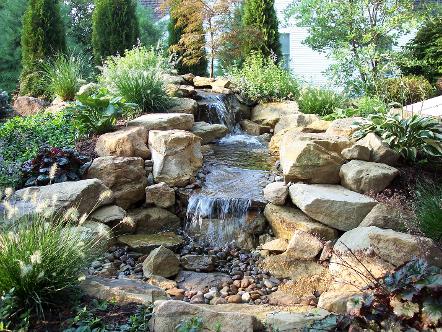 Pondless waterfall